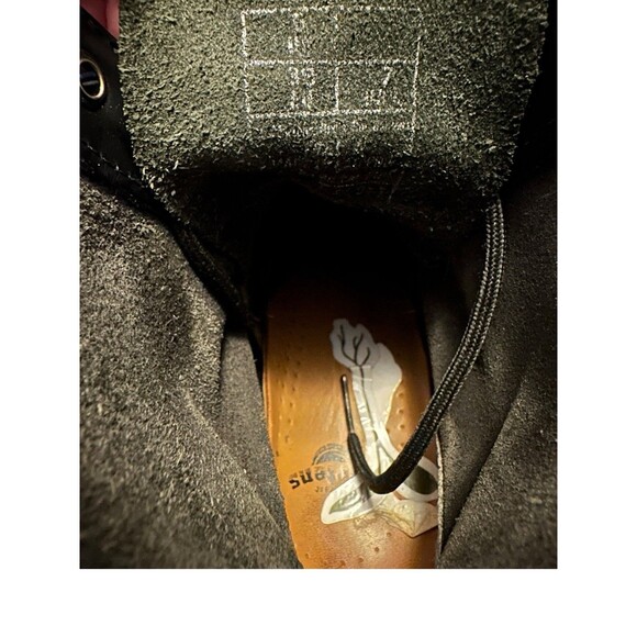 Dr. Martens Womens 1480W Black Leather Lace Up Ankle Combat Boots Sz 7 Grunge - Picture 8 of 16